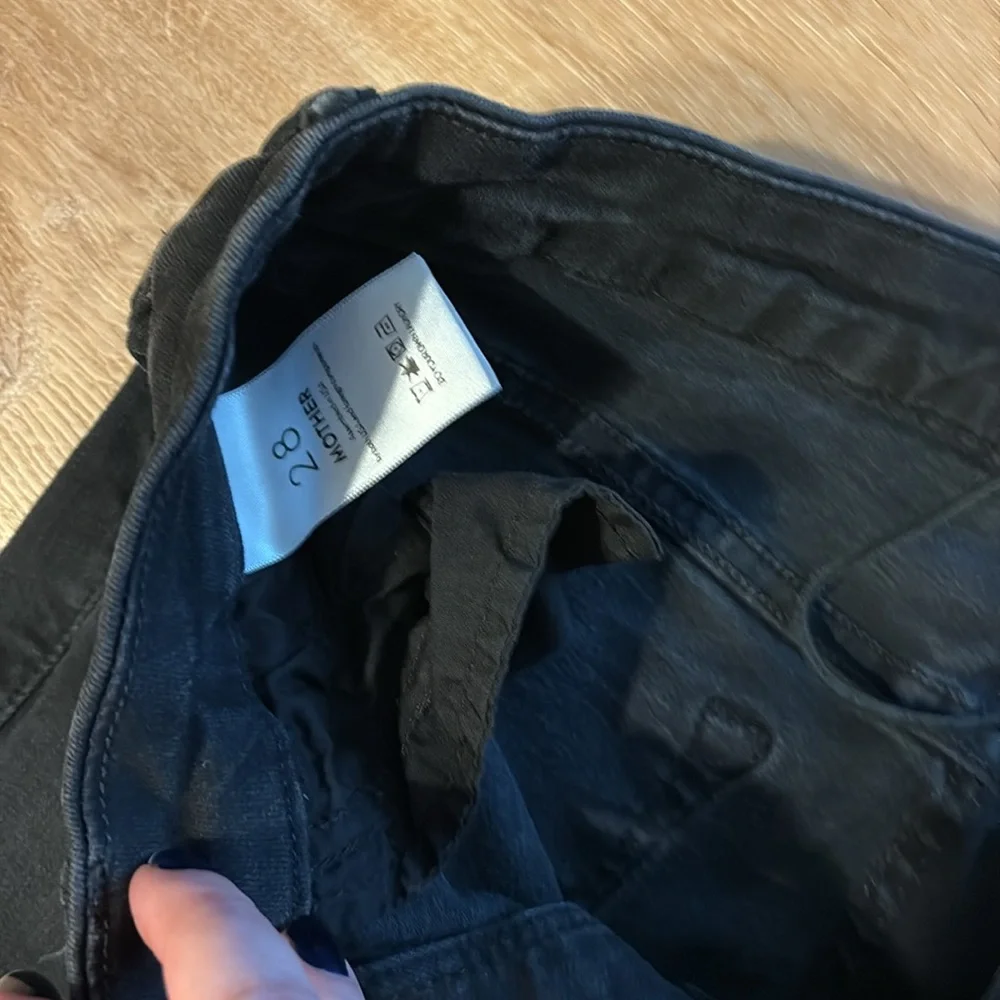 Mother black lace up jeans - Picture 5 of 9